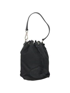PRADA Hand Pouch Nylon Black